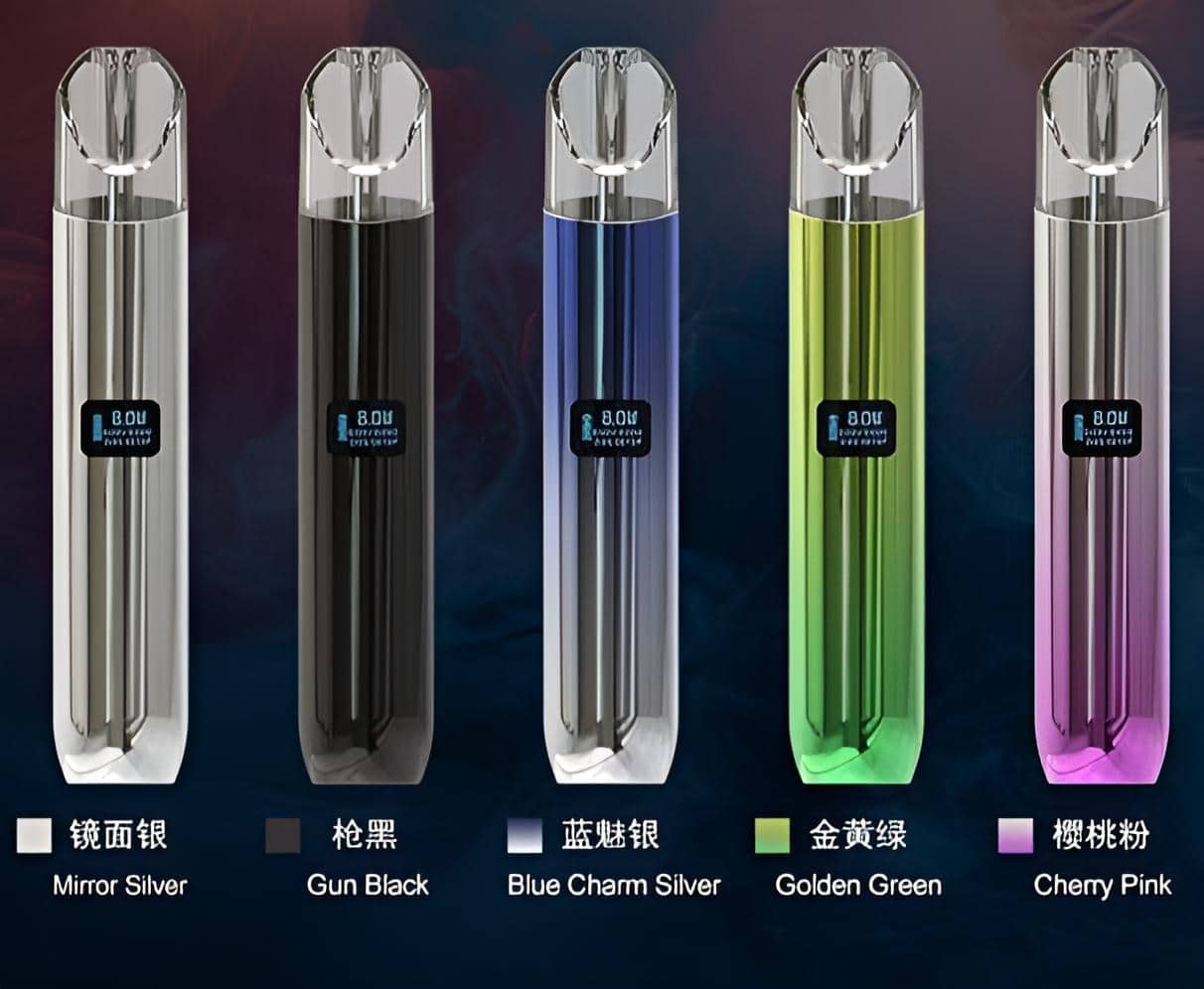 Saico 炫刻電子煙主機丨36款配色可選·LED燈效設計｜電子煙專賣