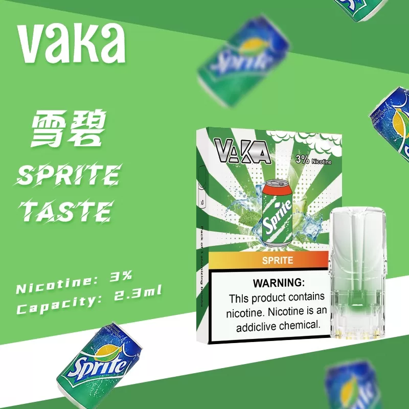 VAKA 一代七彩發光煙彈｜兼容 SP2S・RELX 悅刻一代主機｜台灣批發・711到付