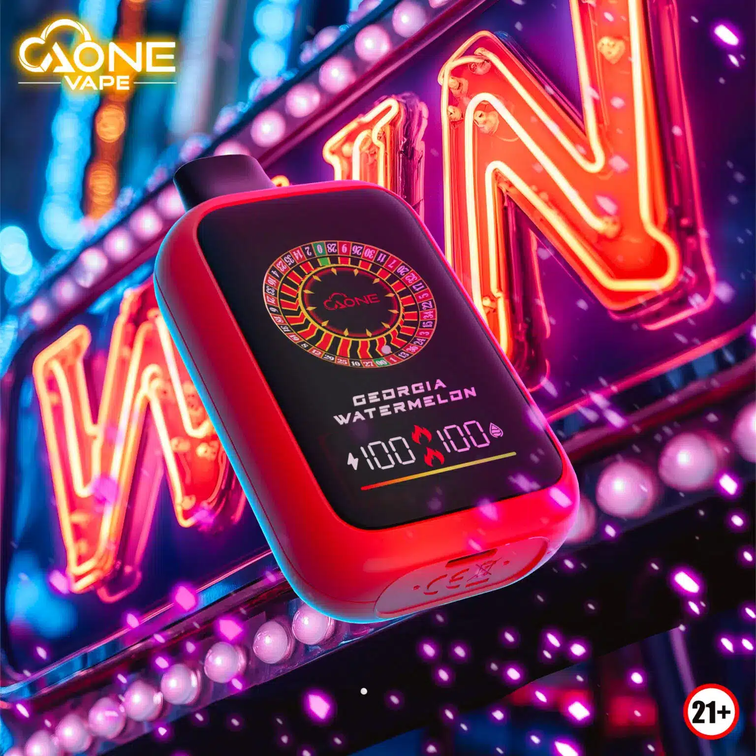 AONE VAPE – CasinoX 16000口｜賭場風格限量版一次性電子煙