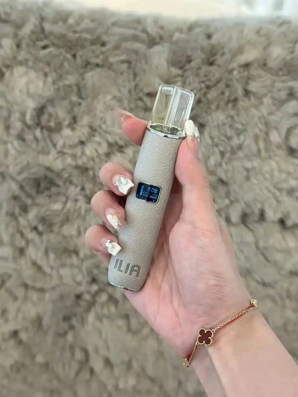 ILIA皮革電子煙主機｜通用一代煙彈｜高質感霧化桿