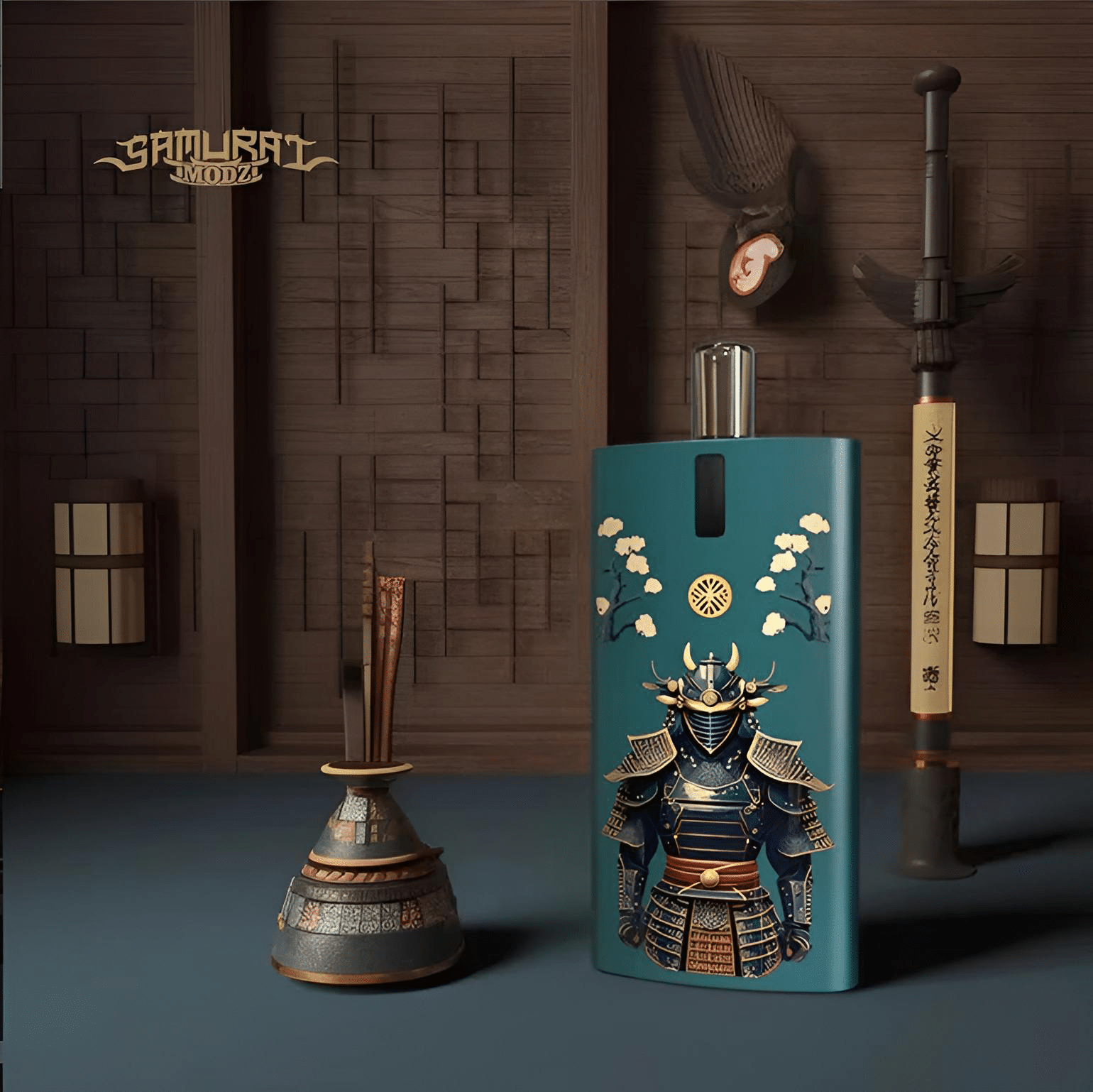 SAMURAI 將軍主機鎧甲套裝 綠色