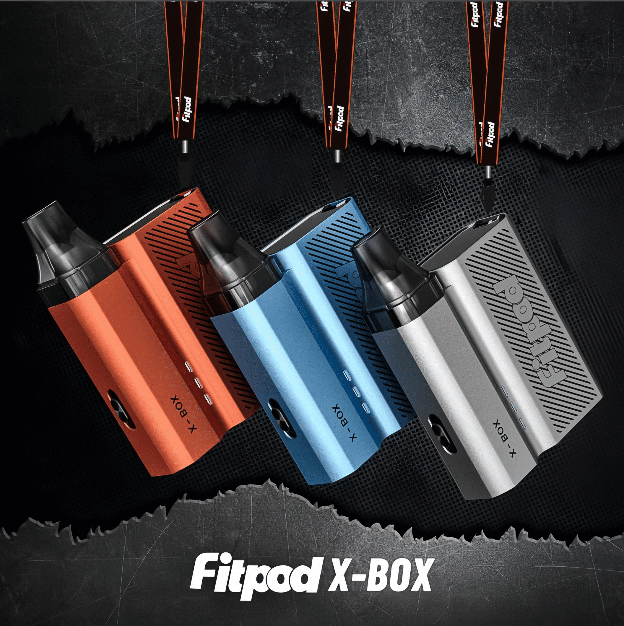 FITPOD X-BOX 小煙主機｜斯萊克 SLYEKS 四代組合｜1300mAh 強勁續航｜Type-C 快速充電