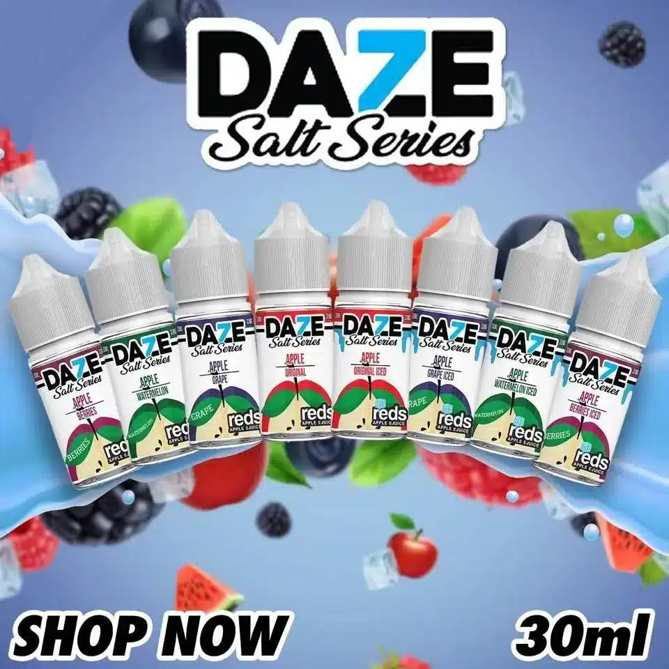 Daze E-Juice Vape Juice 自拍星期天電子煙油 30ML/30MG 買五送一