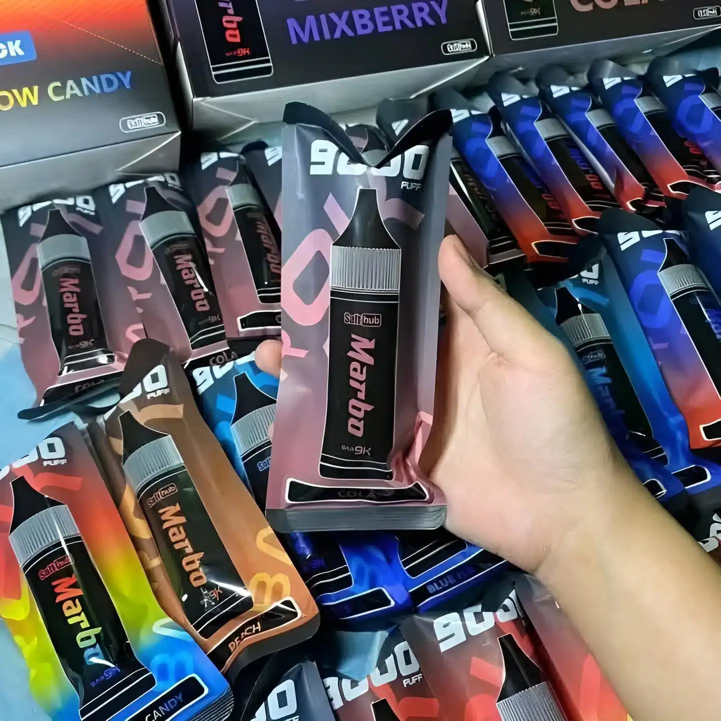 Marbo Bar 9000 Puffs 拋棄式電子煙 — 可充電設計 14ML煙油 超長持久 泰國熱賣經典