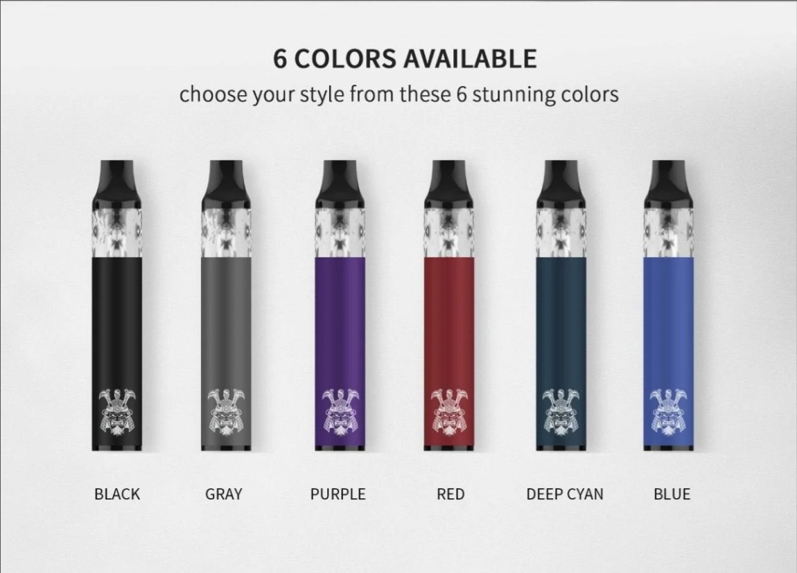 DISPOSABLE BARS 將軍 S1 拋棄式主機